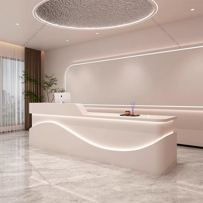 Office Furniture Company - 北欧高級美容室レジカウンター、近代的な衣料品店、アートダンス学習塾、会社受付家具FYRD