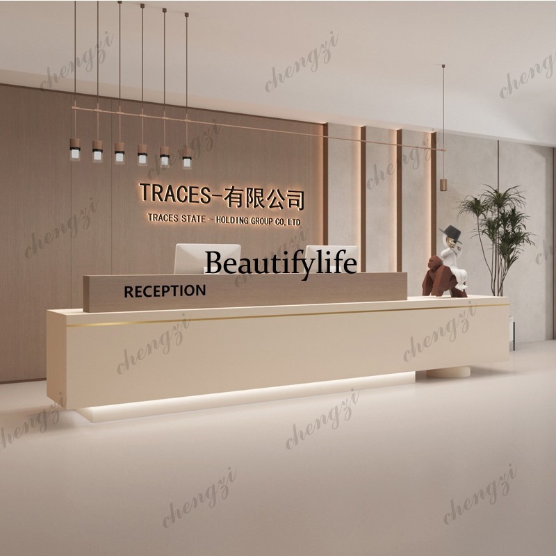 Office Furniture Company - PPP 高級モダン受付デスク インダストリアルビューティーカンパニー エグゼクティブ受付デスク ディスプレイウェルカムデスク トレンディ家具