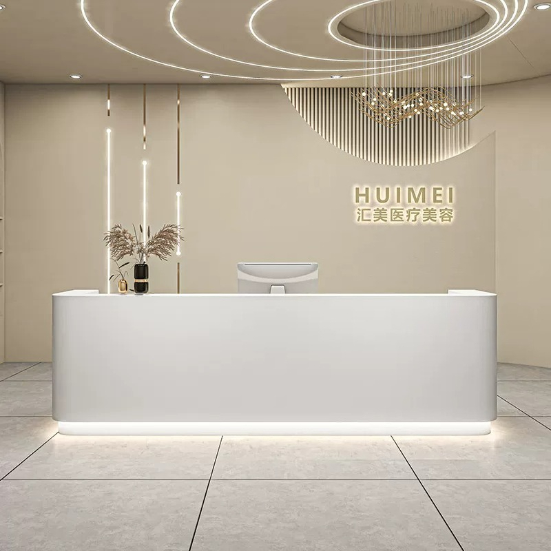 Office Furniture Company - モダンミニマリスト美容室レジカウンター モダンデザイン衣料品店会社受付カウンター オフィス家具 FYRD