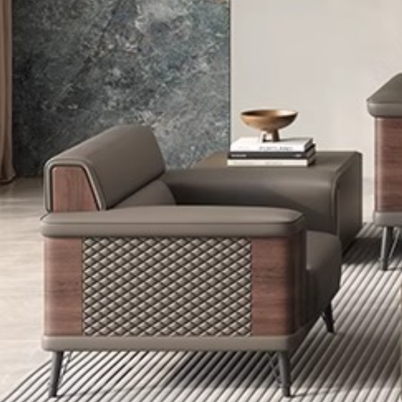 高級PUレザーオフィスソファ コーヒーセット 会社オフィスソ - Office Furniture Company のレビューと価格